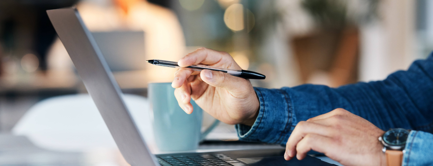 Professional applying online