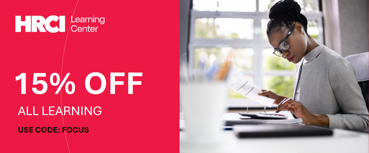 15% off learning courses