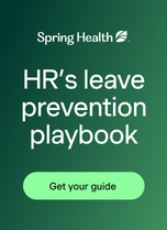 Leave Prevention Playbook